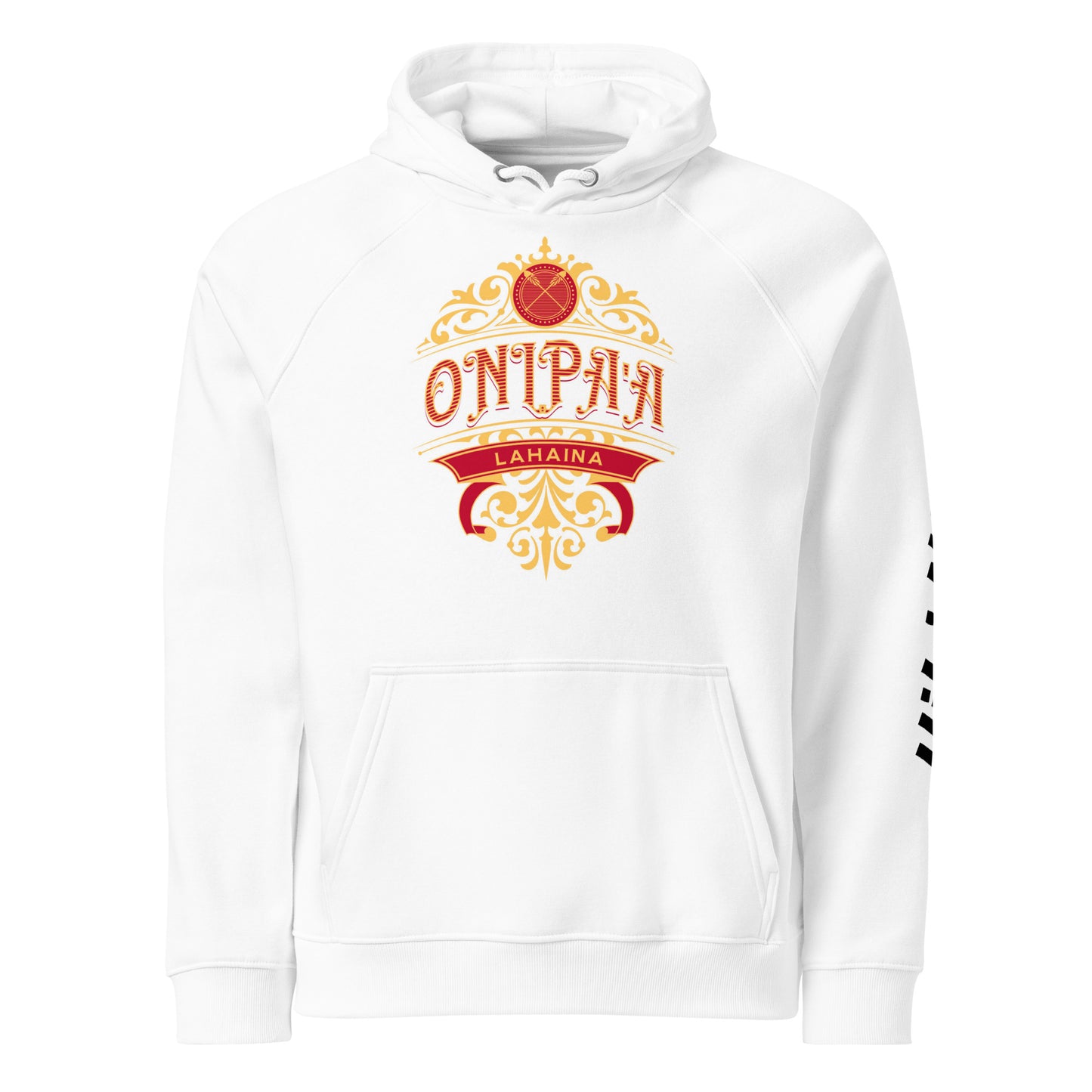Onipaʻa Lahaina Eco Hoodie – Organic & Recycled, Built for Resilience and Remembrance