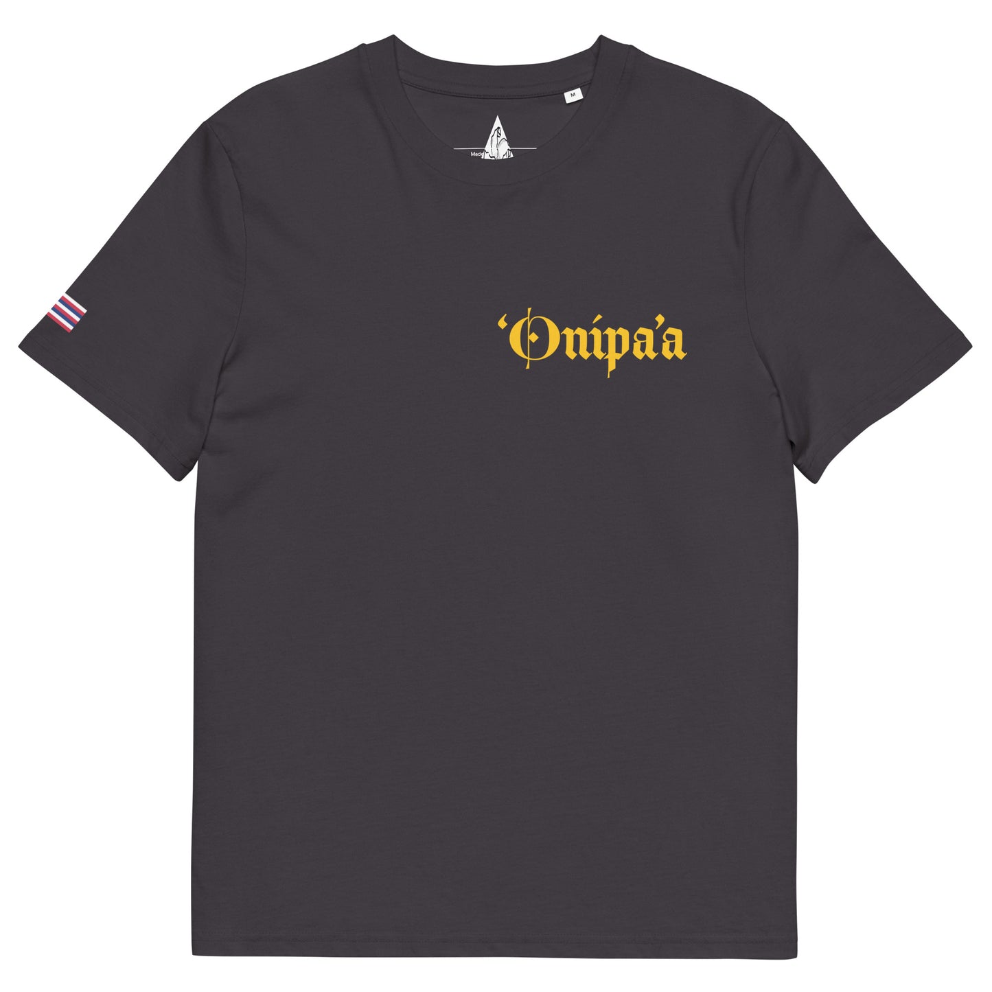 Onipaʻa Organic Cotton T-Shirt – Polynesian Inspired, Steadfast & Sustainable