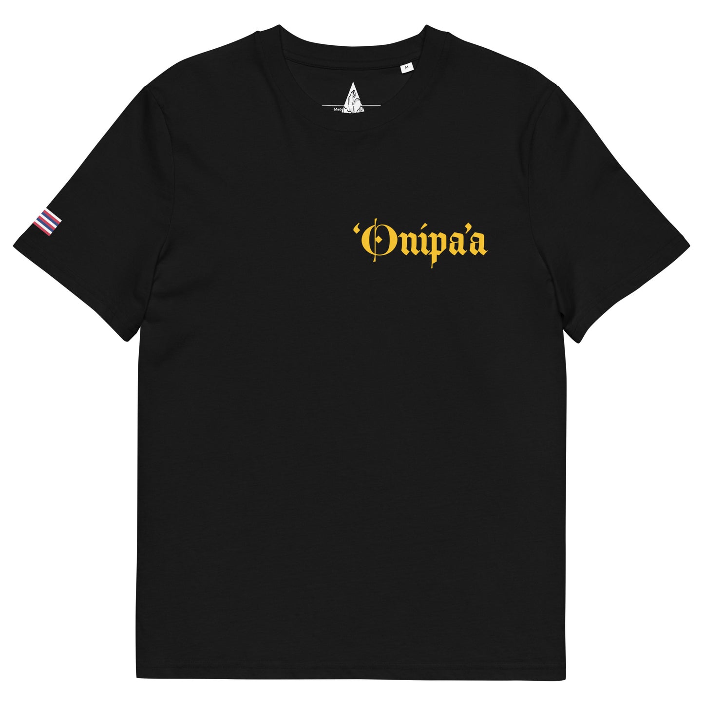 Onipaʻa Organic Cotton T-Shirt – Polynesian Inspired, Steadfast & Sustainable