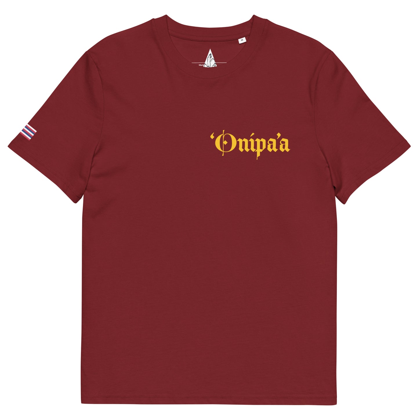 Onipaʻa Organic Cotton T-Shirt – Polynesian Inspired, Steadfast & Sustainable