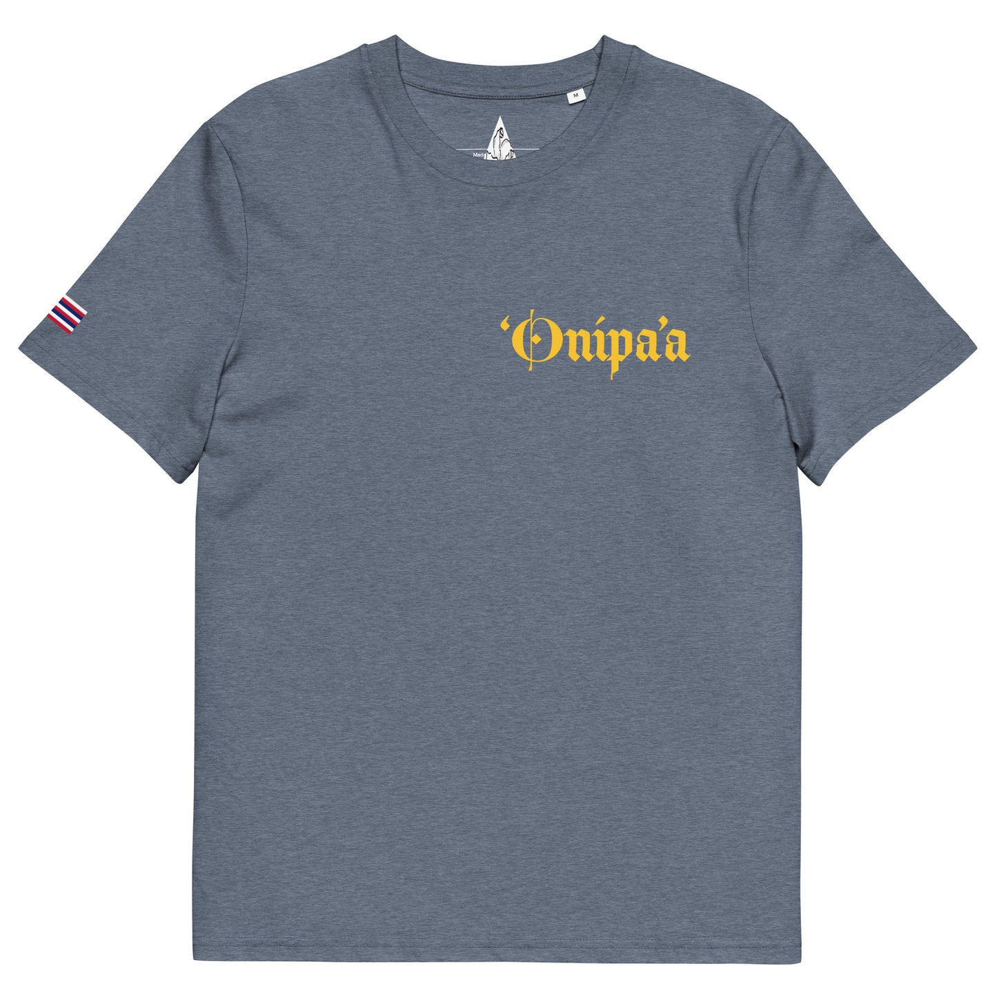 Onipaʻa Organic Cotton T-Shirt – Polynesian Inspired, Steadfast & Sustainable