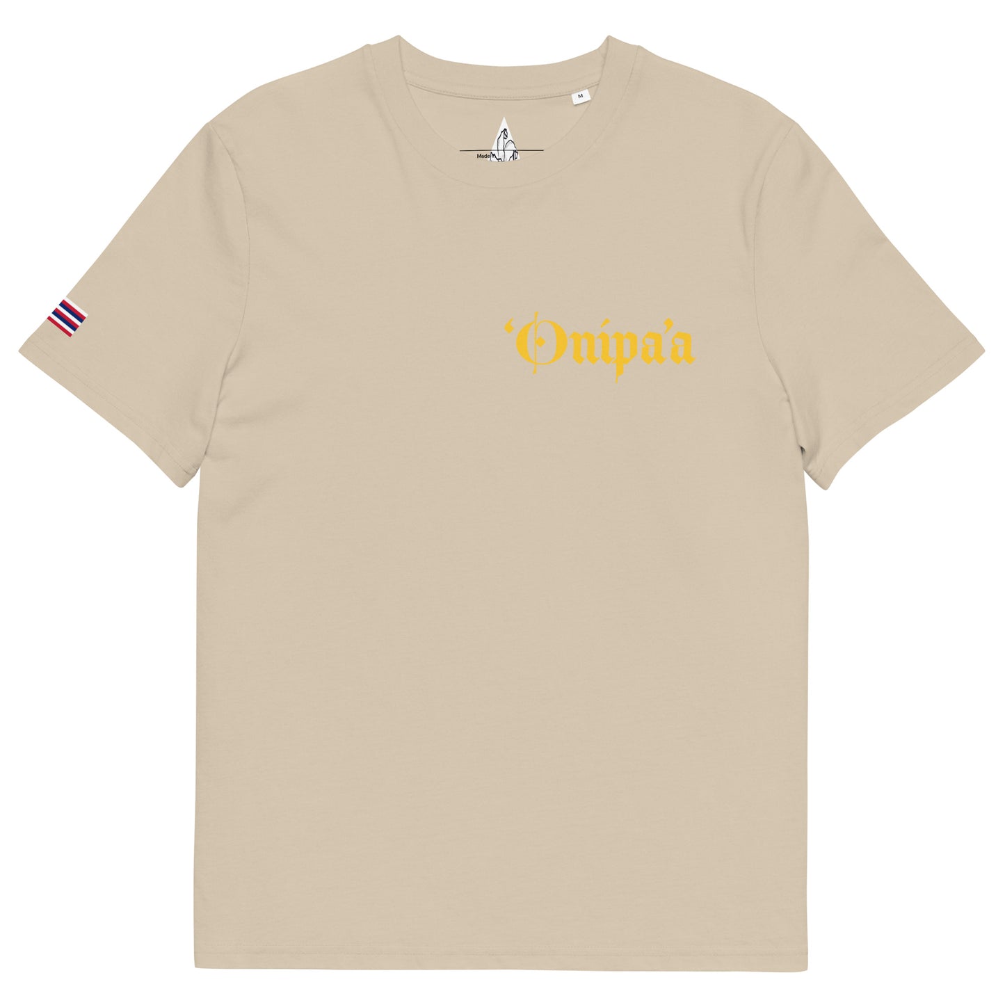 Onipaʻa Organic Cotton T-Shirt – Polynesian Inspired, Steadfast & Sustainable