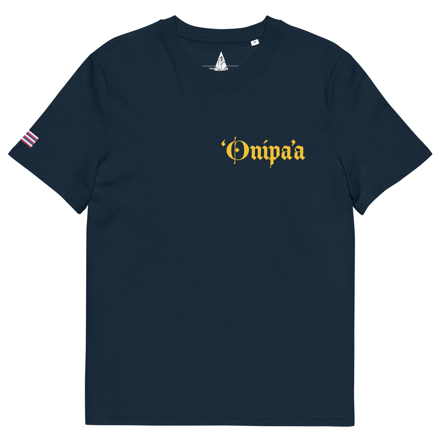 Onipaʻa Organic Cotton T-Shirt – Polynesian Inspired, Steadfast & Sustainable