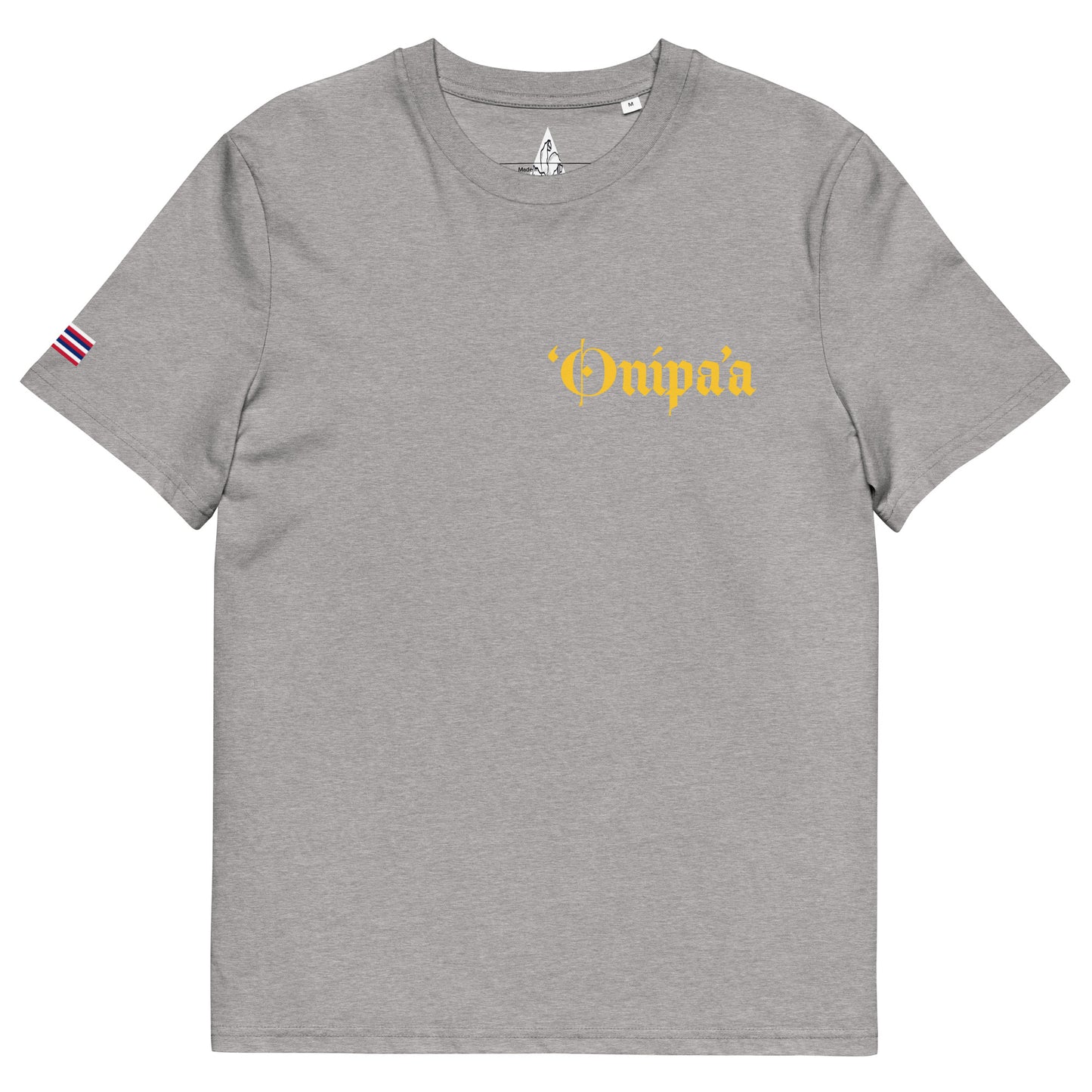 Onipaʻa Organic Cotton T-Shirt – Polynesian Inspired, Steadfast & Sustainable
