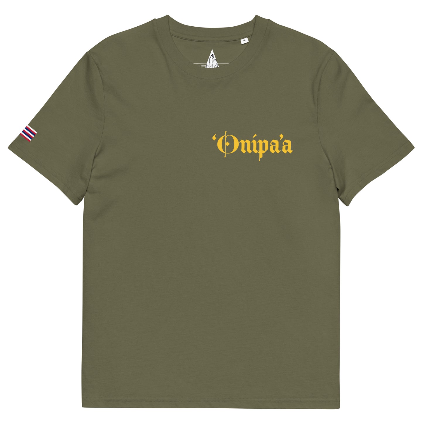 Onipaʻa Organic Cotton T-Shirt – Polynesian Inspired, Steadfast & Sustainable