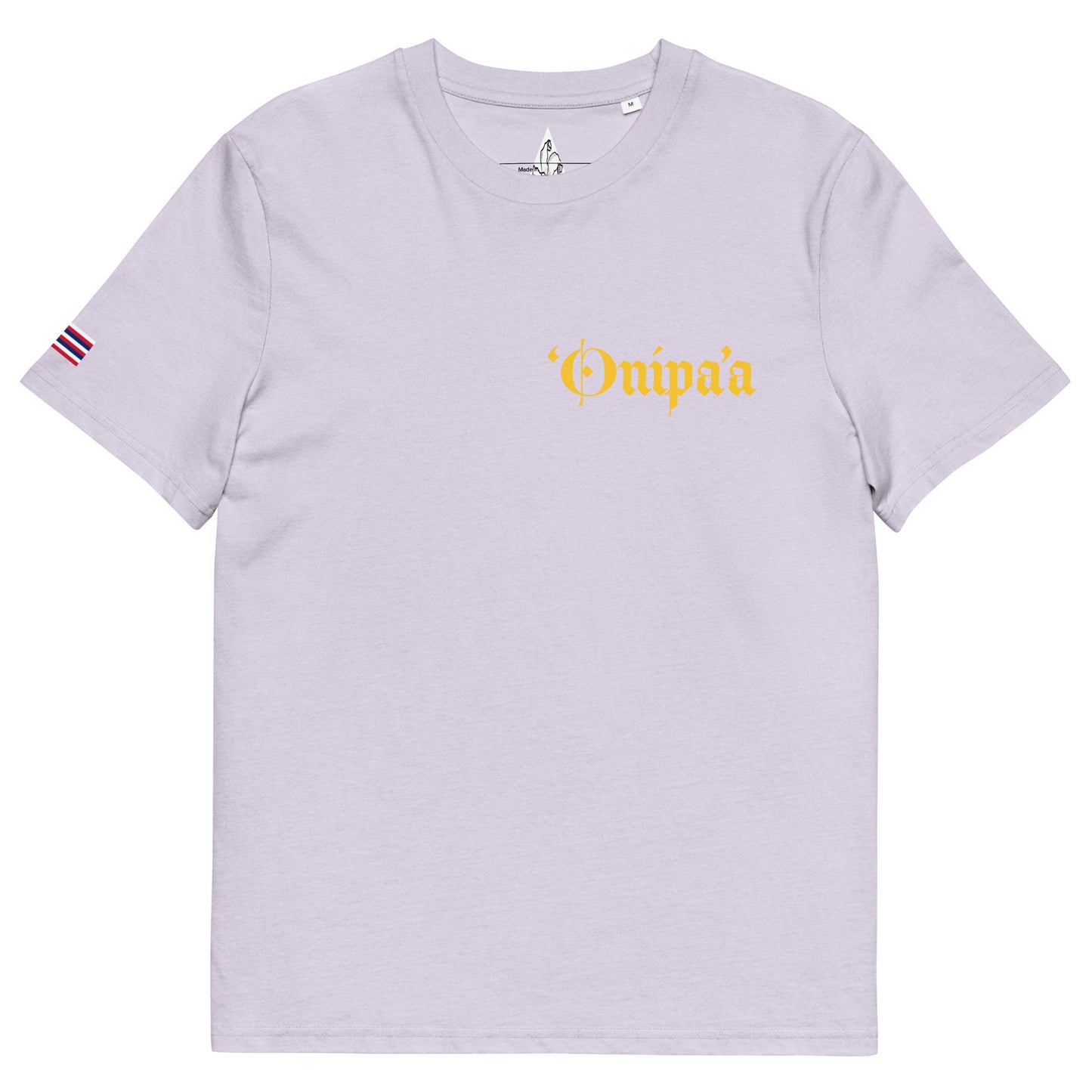 Onipaʻa Organic Cotton T-Shirt – Polynesian Inspired, Steadfast & Sustainable