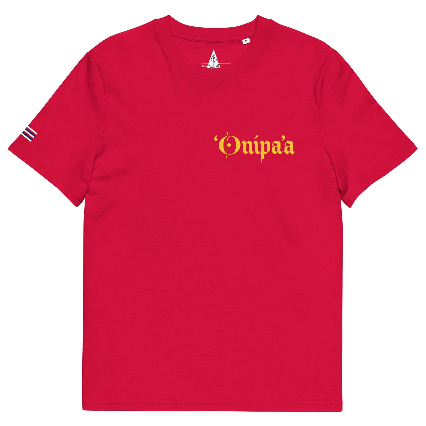 Onipaʻa Organic Cotton T-Shirt – Polynesian Inspired, Steadfast & Sustainable