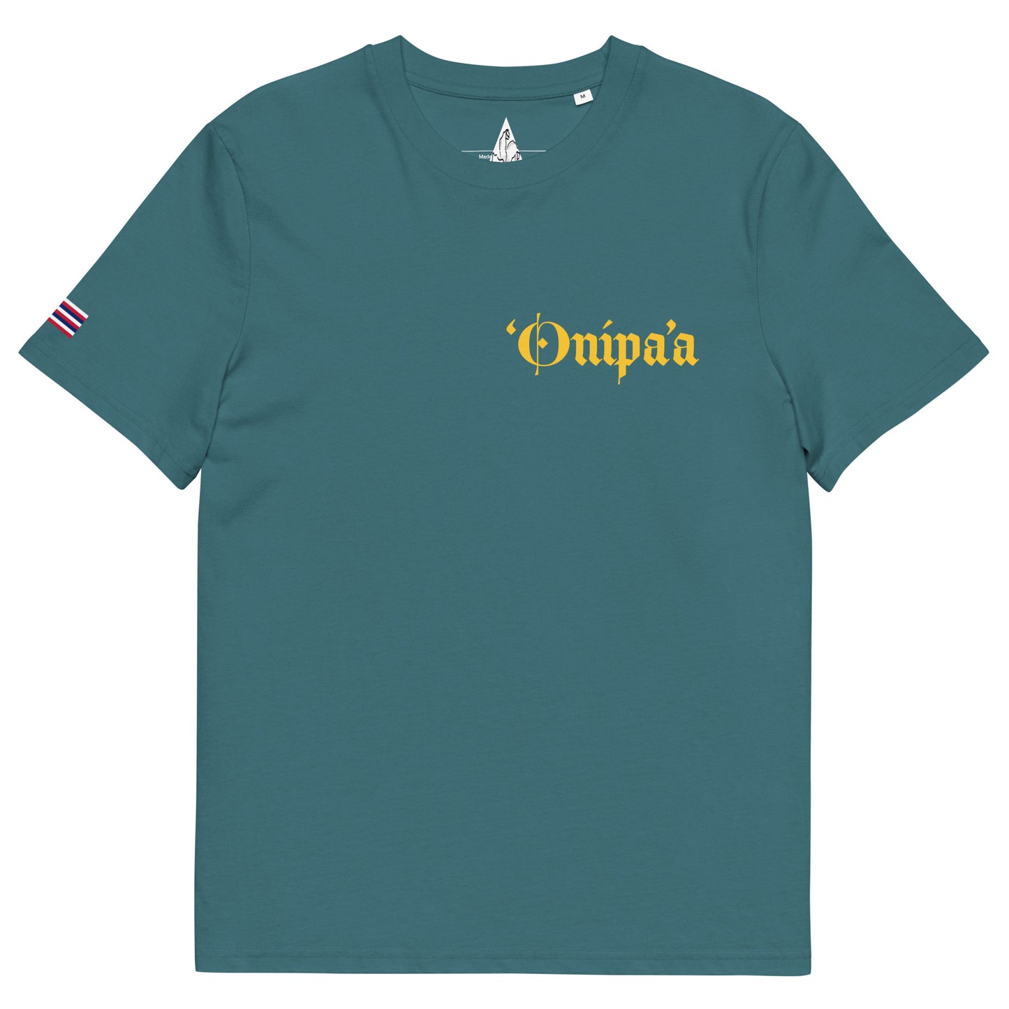 Onipaʻa Organic Cotton T-Shirt – Polynesian Inspired, Steadfast & Sustainable