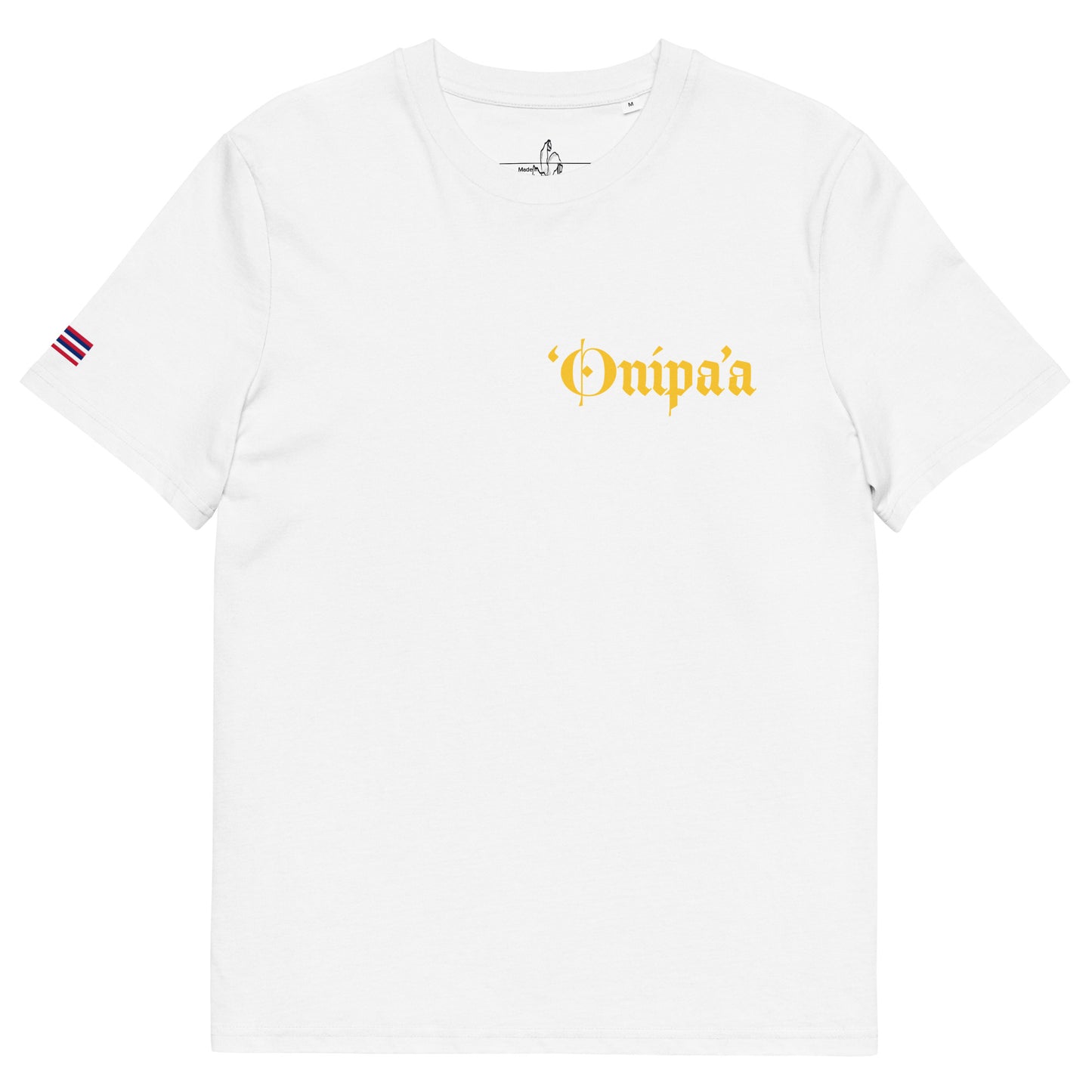Onipaʻa Organic Cotton T-Shirt – Polynesian Inspired, Steadfast & Sustainable