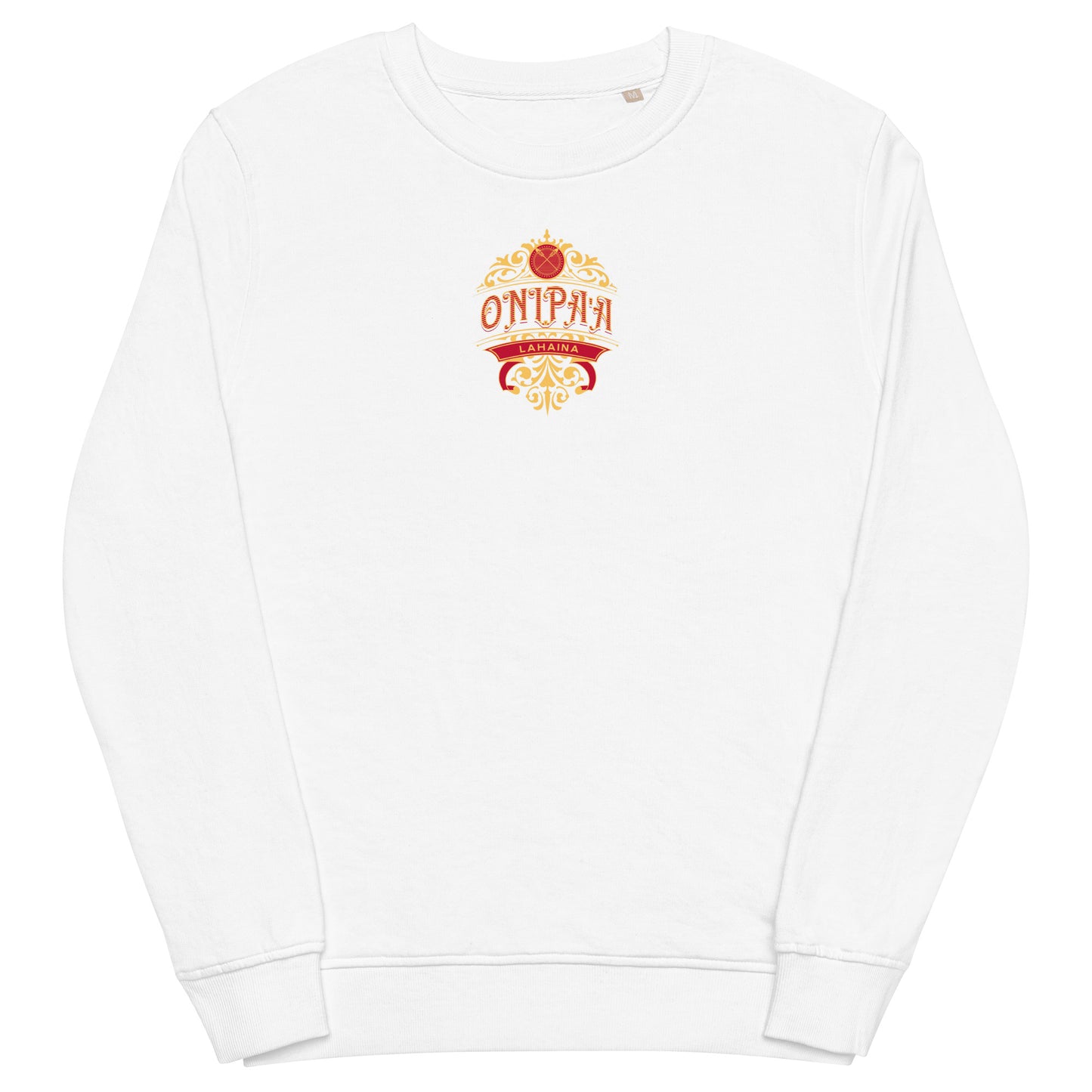 Onipaʻa Lahaina Organic Sweatshirt – Honoring Maui, Polynesian Strength, Sustainable Comfort